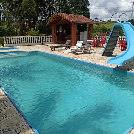 Chacara Em Ibiuna Sao Roque A 70Km De Sp Com Piscina E Wi-Fi Villa Екстериор снимка